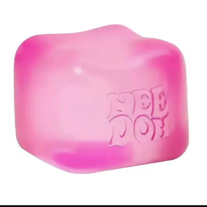 Needoh Nice Cube — Sensory Stress Relief Squishy Block