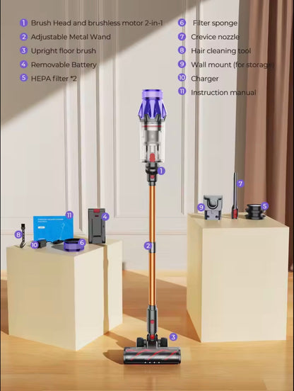 DelightCo V7 Cordless Vacuum Cleaner