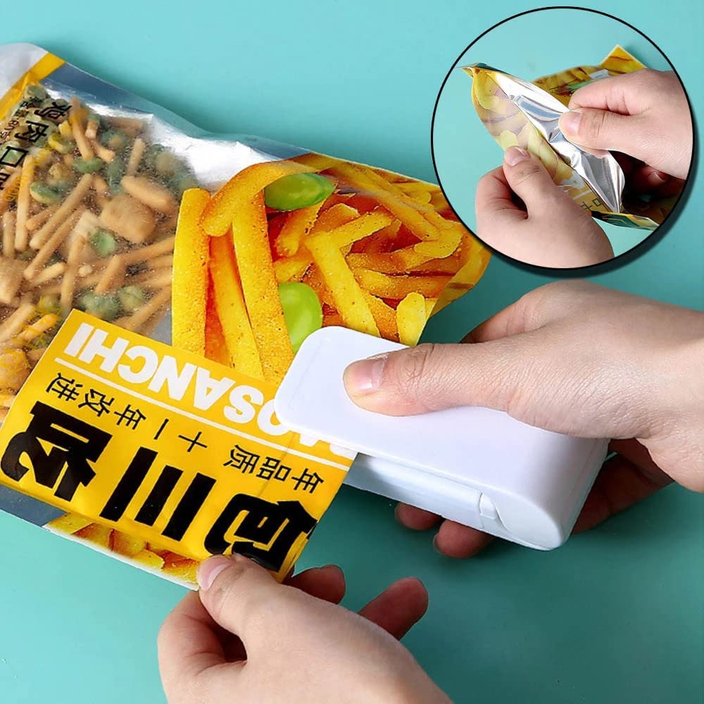 Mini Portable Heat Sealer — Food Bag Sealing Machine