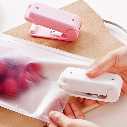 Mini Portable Heat Sealer — Food Bag Sealing Machine