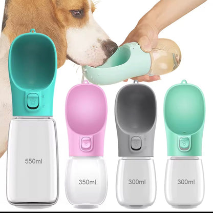 Dog Water Bottle — Leakproof Travel Water Feeder for Dogs & Cats