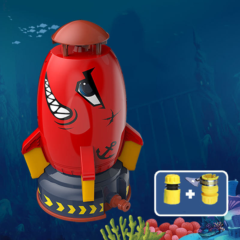 Rocket Sprinkler — Spinning Garden Water Sprinkler