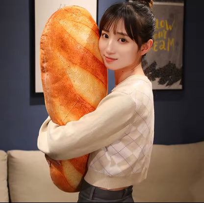 Giant Bread Plushy — Soft Realistic Bread Loaf Plush Toy (20cm & 50cm)