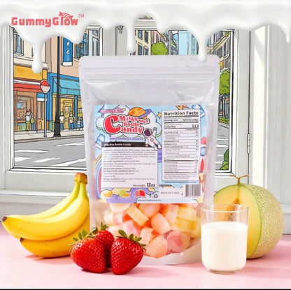 Wax Candy 12oz — Milky Fruit Flavour Edible Wax Sweets (50-60pcs)