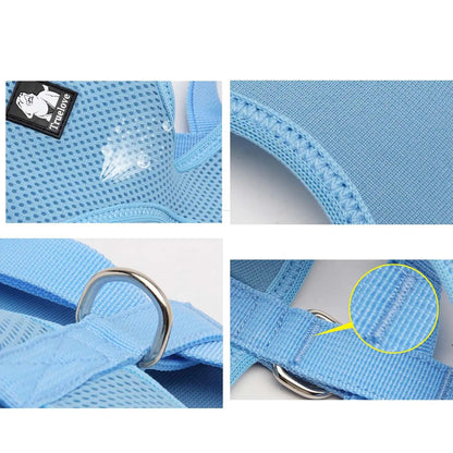 Truelove Mesh Dog Harness — Breathable Vest for Puppies & Cats