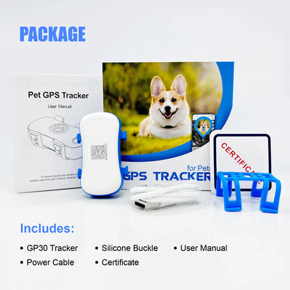 GPS Pet Tracker — Real-Time Tracking for Dogs & Cats
