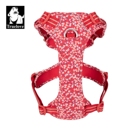 Truelove Floral Dog Harness — Adjustable Vest for Small, Medium & Large Dogs