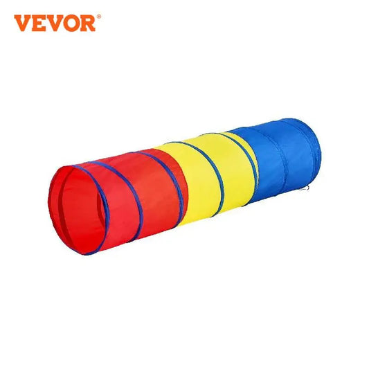 Colourful Crawl Play Tunnel — Indoor & Outdoor Toy for Toddlers & Pets