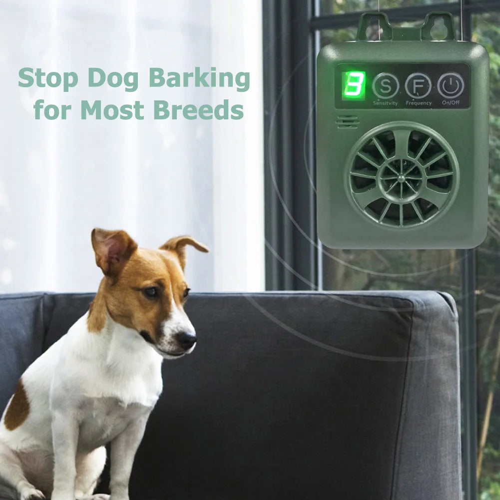 Ultrasonic Anti Barking Device — Rechargeable Dog Bark Control & Training Tool
