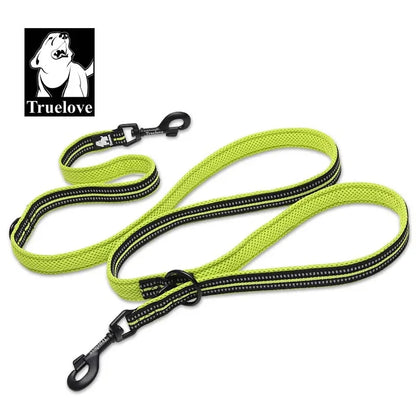 7-in-1 Multi-Function Dog Lead — Hands-Free Reflective Leash