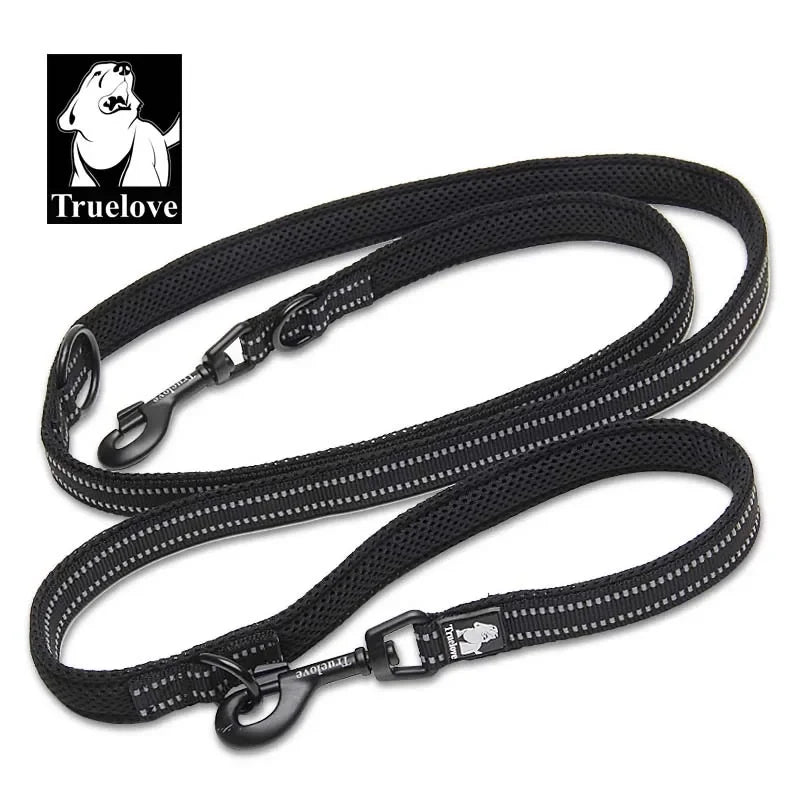 7-in-1 Multi-Function Dog Lead — Hands-Free Reflective Leash