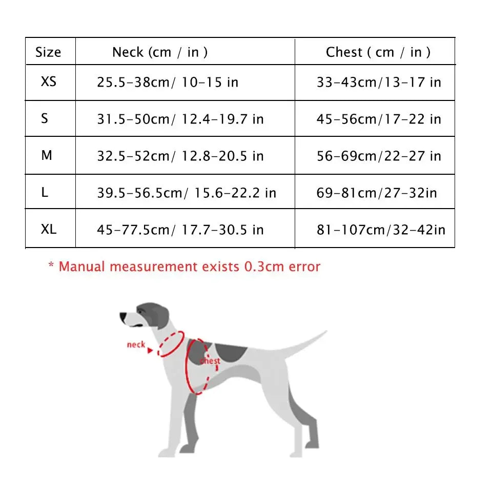 Truelove Floral Dog Harness — Adjustable Vest for Small, Medium & Large Dogs