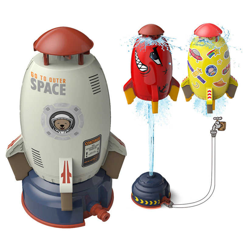 Rocket Sprinkler — Spinning Garden Water Sprinkler
